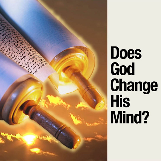 Does God Change His Mind - title slide