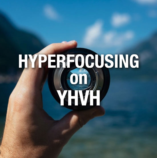 Hyperfocusing en YHVH título de la diapositiva
