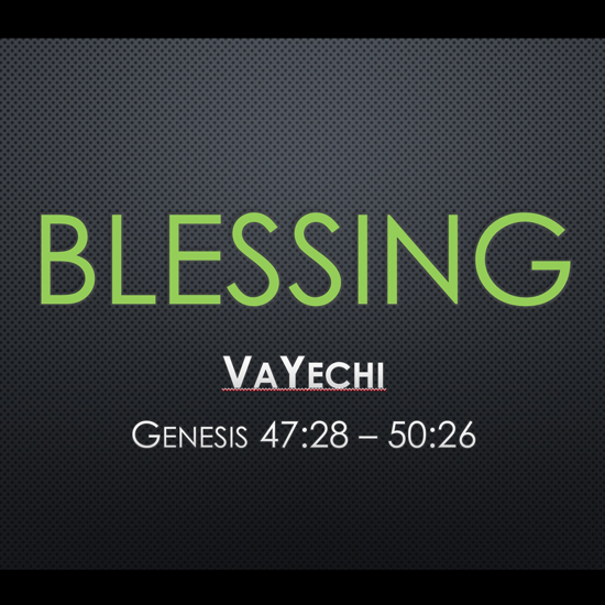 Blessing - title slide